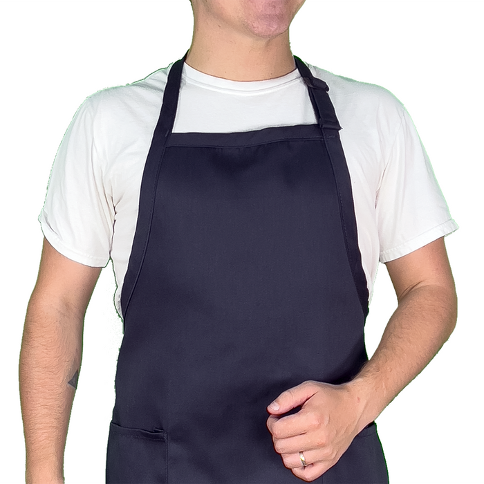 Personalized Chef Name Embroidered Apron (RED)